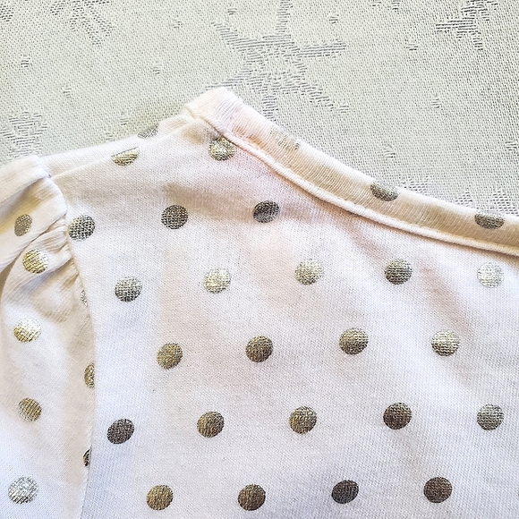 Genuine Kids from OshKosh Cream White & Metallic Silver (3) Piece Set 24 Months - Picture 10 of 14